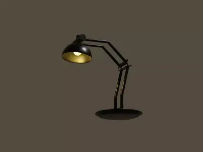 Lamp 3D Model Low-poly 3D model buy