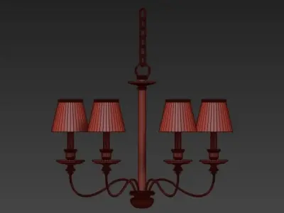 Visual Comfort Chandelier 3D model