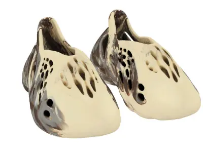 adidas originals Yeezy Foam Runner MX Cream Clay 3D model