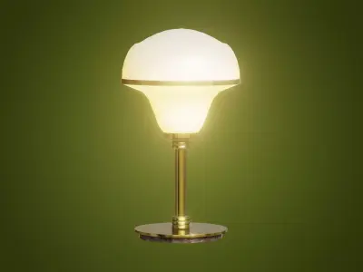 Table Lamp Stella Game-Ready Low-poly 3D model