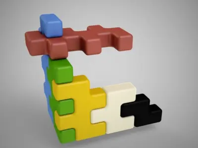 Jigsaw Toy Blocks 3D print model