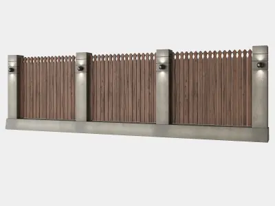 Fence loft 3D model