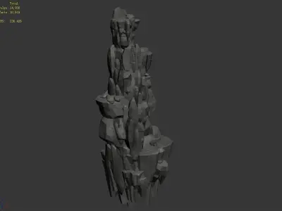 Qingyun Mountain - Mountain -05 3D model