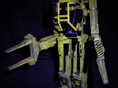Aliens P5000 power loader 3D print model