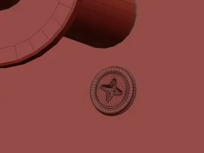 Spun Tulle Wall Sconce by Blueprint Lighting 3D model