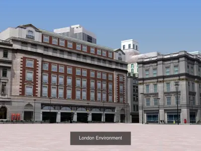 London Collection x3 3D Model Pack