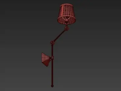 Brunswick wall lamp 3D model