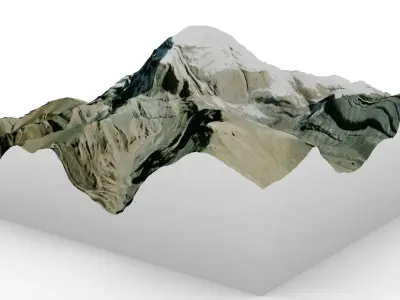 Mount Kailash 3D model