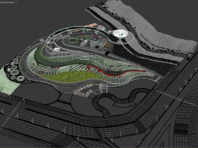 Modern Urban and Educational Landscape Architecture Pack