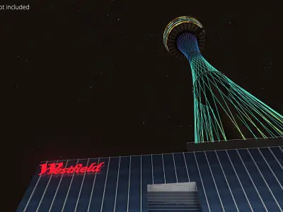  Sydney Tower Eye Observation Tower Night View 