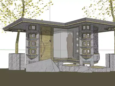Creative Design-Holiday Cabin-0170 3D model