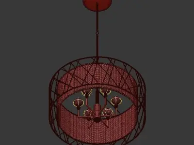 Cromwell Chandelier 3D model
