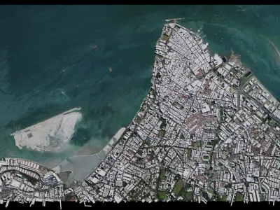 George Town Of Penang - Malaysia 3D model