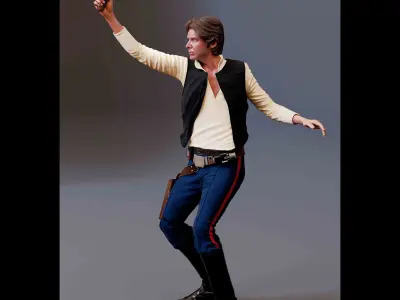Han Solo 3d Model 3D model