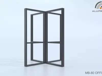 Aluprof MB-80 Office 005 0167 Free 3D model