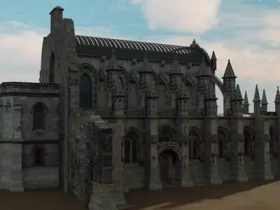 Rosslyn Chapel 3D model
