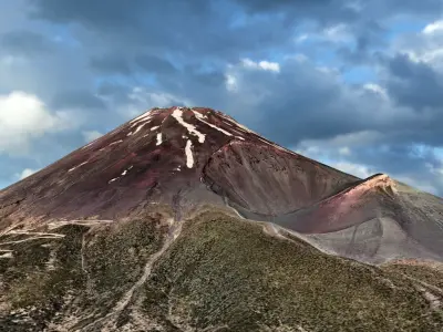 Mount Fuji Landscape 3D model