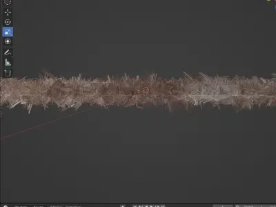 3D lowpoly state woolly Low-poly 3D model
