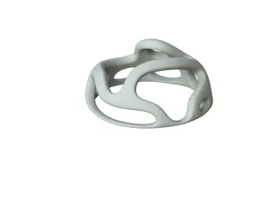 SciFi Cube Object No 46382 Low Poly Shape Low-poly 3D model