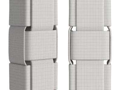 Stria Sconce 3D model