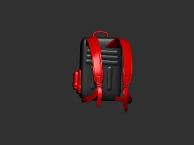 backpack sculpt 3d printable  3D model