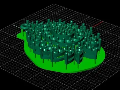 Pendant 0010 3D print model