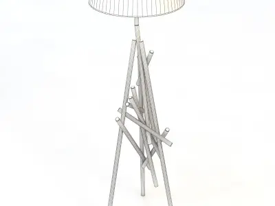 Zuo Drought Floor Lamp 3D model