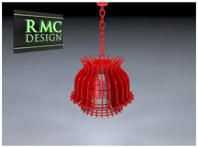 Chandelier 03 By RMC Design 3D model