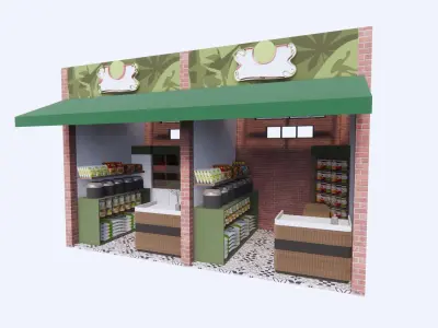 Display Stand 4 3D model