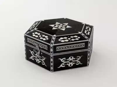 Jewelry Box 02 3D model
