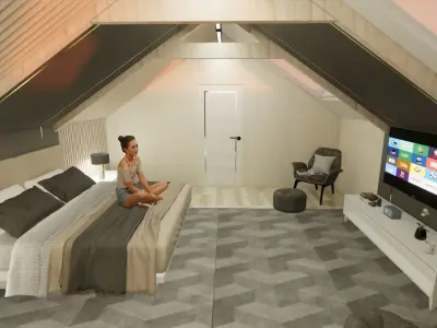 Home Addition 3D model