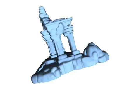 Ancient Ruins 9 3D print model