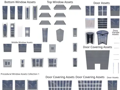 Facade Elements 1 3D model