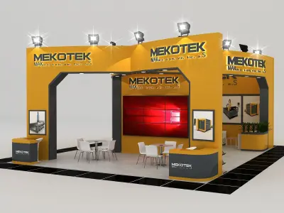 Mekotek -02 Size 10 m x 8 m  Height 450 cm 3D model