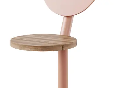 Park benches Morese Dot by mmcite 3D model