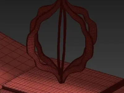 chest of drawers 42 3D model