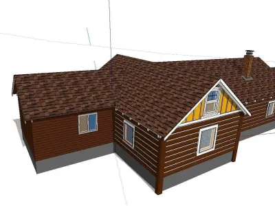 Creative Design-Holiday Cabin-069 3D model