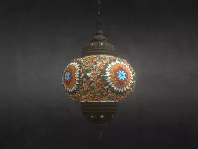 ornate lamps  3D model