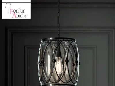 Hanging lamp LOFT HOUSE P-162 3D model