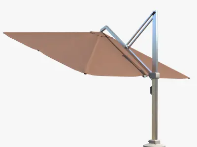 Parasols Icon Outdoor Umbrella 3D model