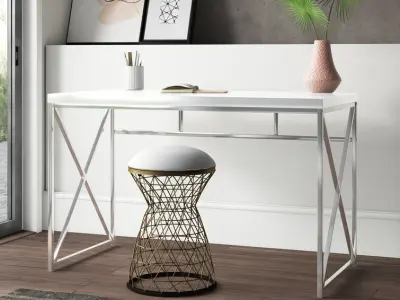 Esser Pc Office Game Desk Reading Table - 2 Colour 3D model