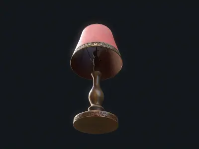 Night Lamp 1 Low-poly 3D model