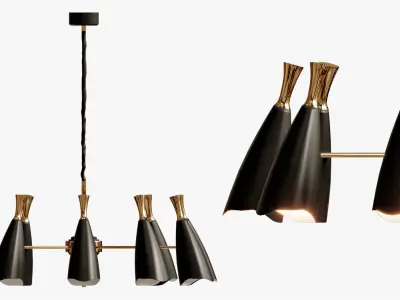 CHANDELIER DELIGHTFULL DUKE CHANDELIER 3D model