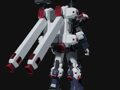 FA-78 Full Armor Gundam --- Thunderbolt Version 3D model