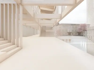 Modern Culture Center 3D model