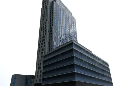 London Nido Spitalfields Low-poly 3D model