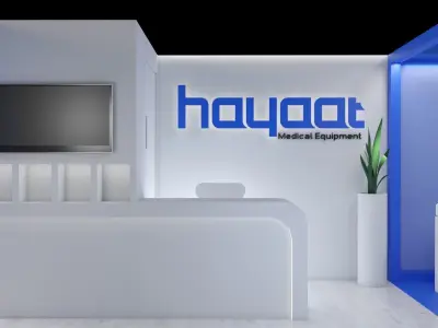 Exhibition Booth- 001 3D model