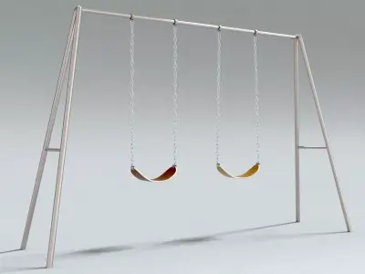 laos Swing Set 3D model