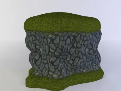 Earth platform Low-poly 3D model buy