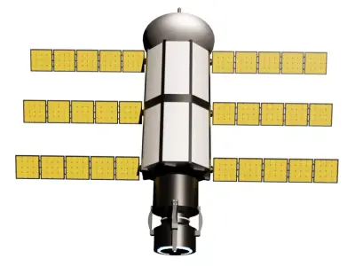 Titan Lab Low-poly 3D model